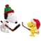 28" Lighted Snoopy & Woodstock Play Hockey Outdoor Christmas Yard Decoration